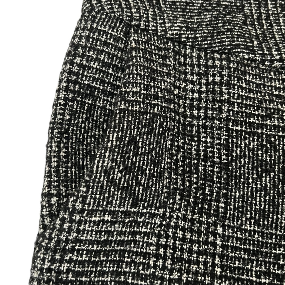 Jones New York | Plaid Skirt | Black and White - Picture 4 of 5
